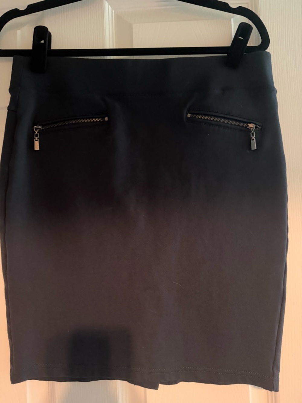 Liverpool Jeans Company Black Pencil Skirt with Zip Pockets